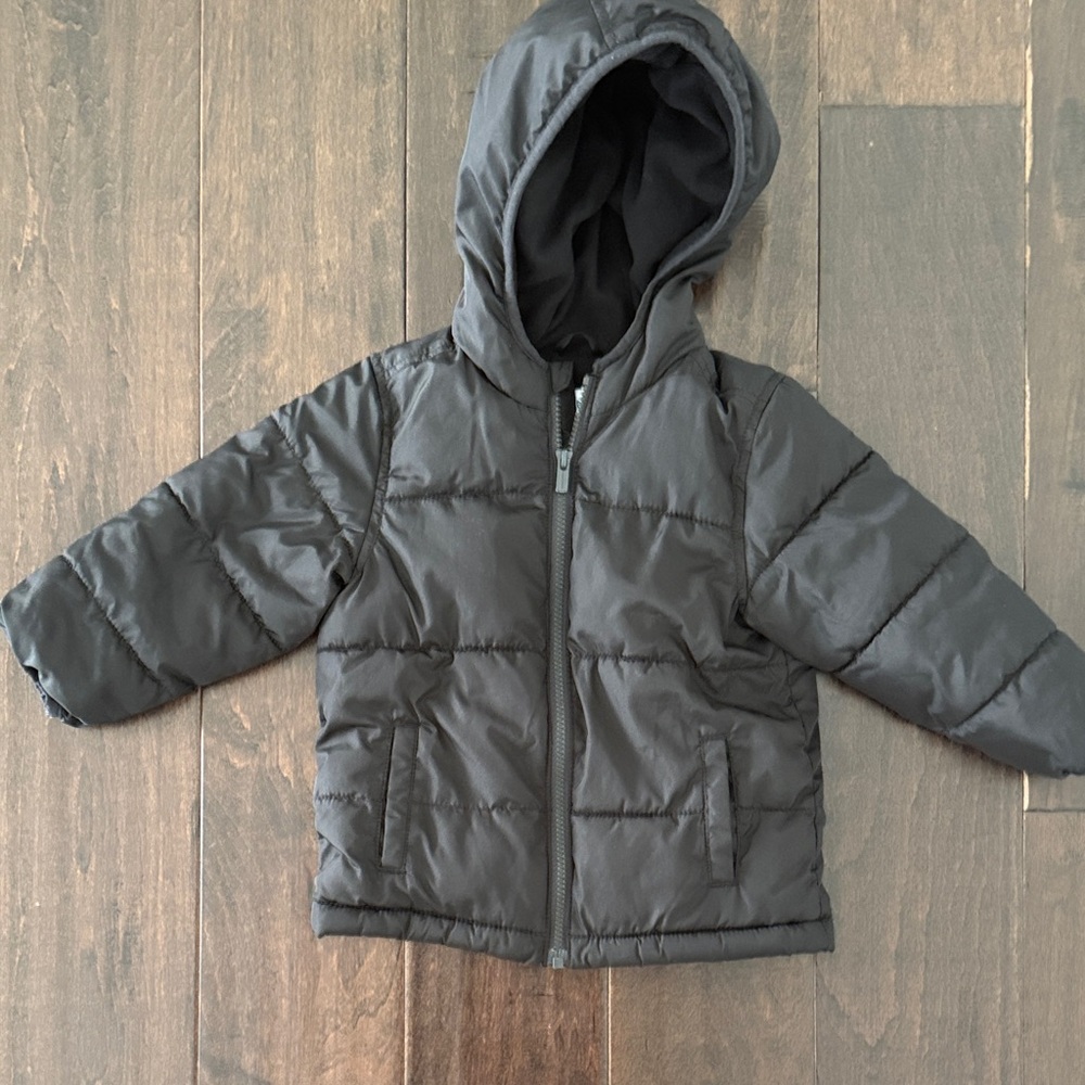 Old Navy Gender Neutral Sleek winter Black Puffer Jacket